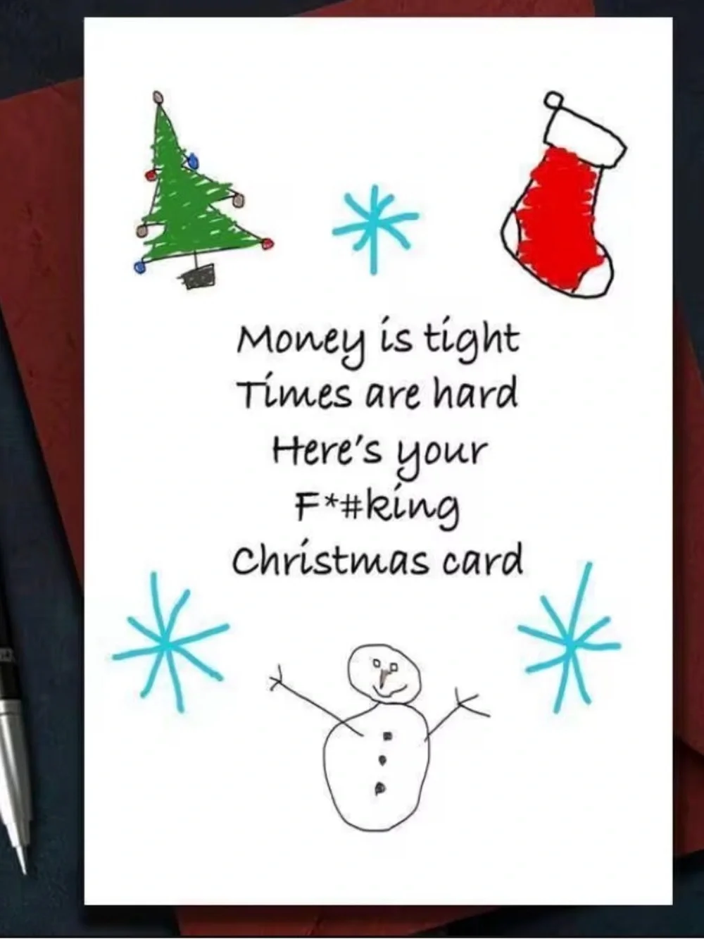 Funny Christmas Card